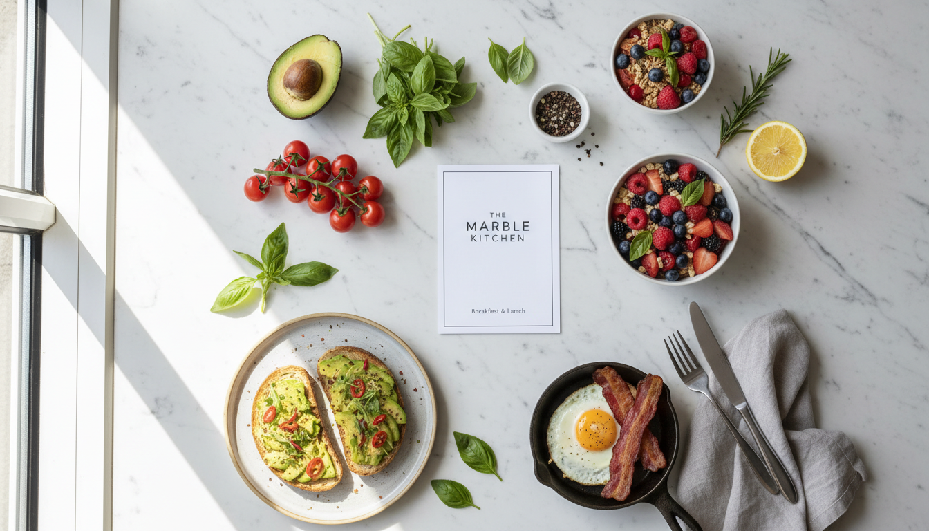 Fresh restaurant meal ready for white-label delivery pickup